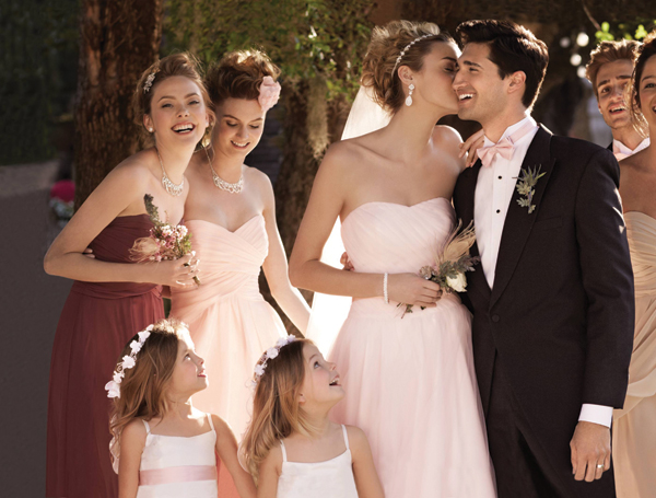 Celebrity Pink Wedding Dresses Fashion Dresses