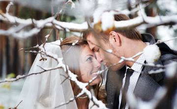 winter wedding feature