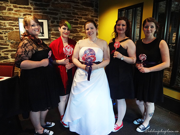Unity Ice Cream Sundae Ritual Bride and Maids