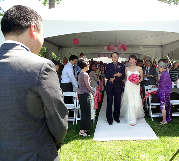 Glorious wedding Aisle