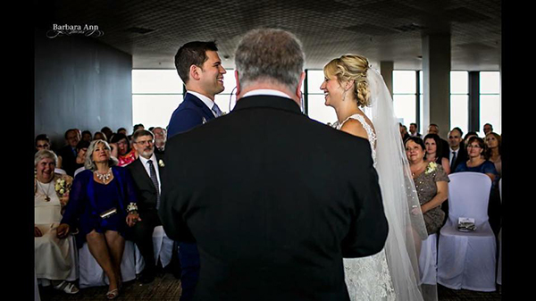 Fire Alarm Interrupts Wedding Ceremony | Ceremony