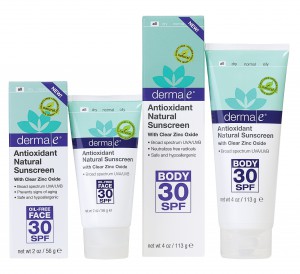 derma e Antioxidant Natural Sunscreens - high-res