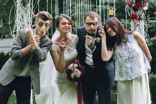 wedding guests