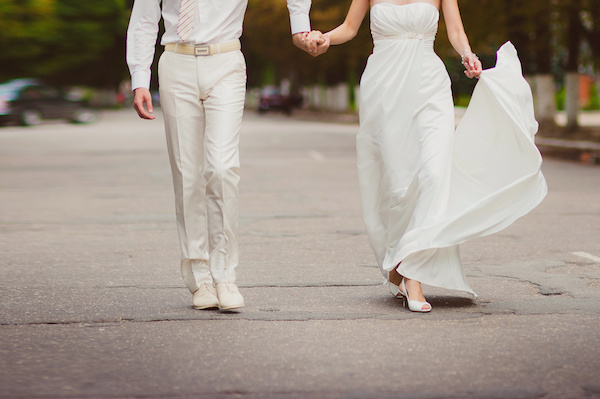 white wedding