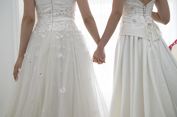 lesbian wedding